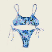 Sommer Blumen Print Bikini Sexy Strand Badeanzug Mode Badeanzug