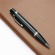 Pocket Signature Pen Free Tragbarer Tintenroller aus Metall in Schwarz