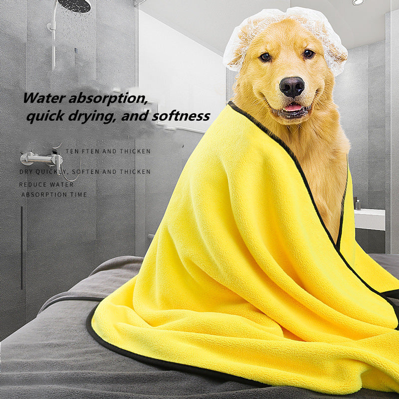 pet towels for drying furry friends