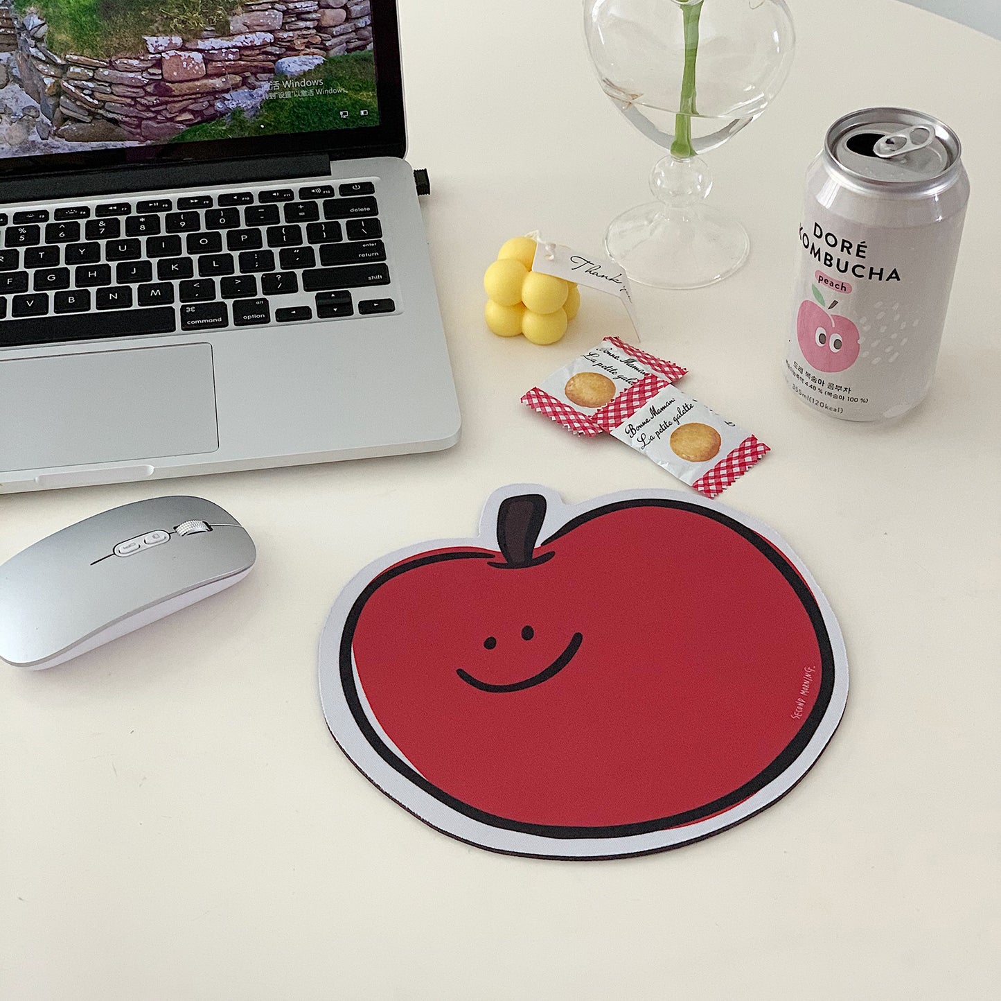 Web Celebrity Korean Designer Heart Mouse Pad