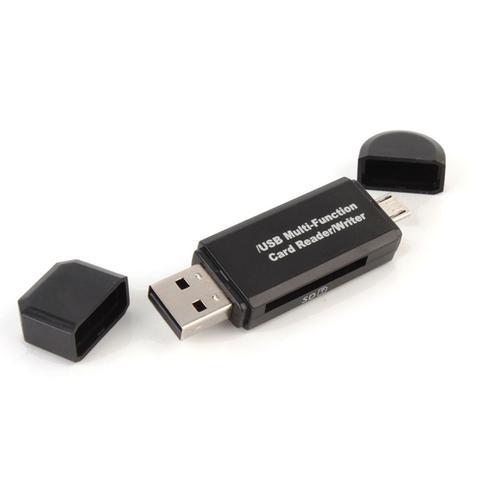 Micro USB/SD/TF/USB 4 In 1 OTG Card Reader Adapter for Android Phone Tablet PC