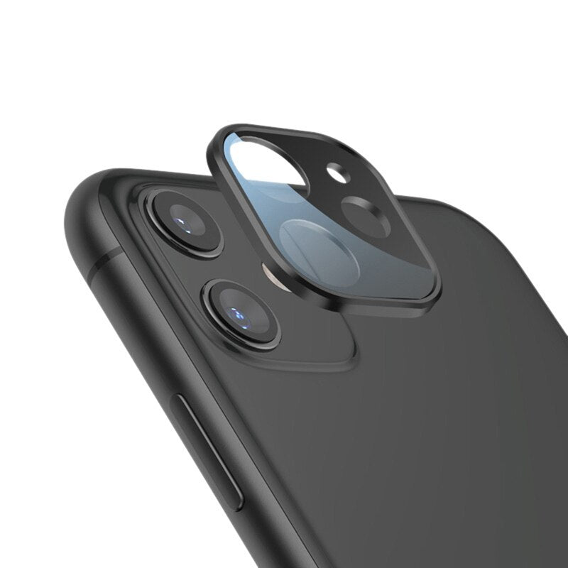 Integrated lens film for mobile phones