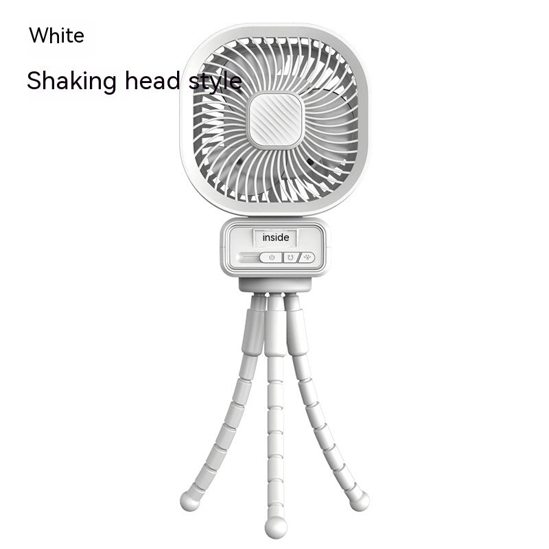 Head Shaking Stroller Fan Large Capacity Desktop