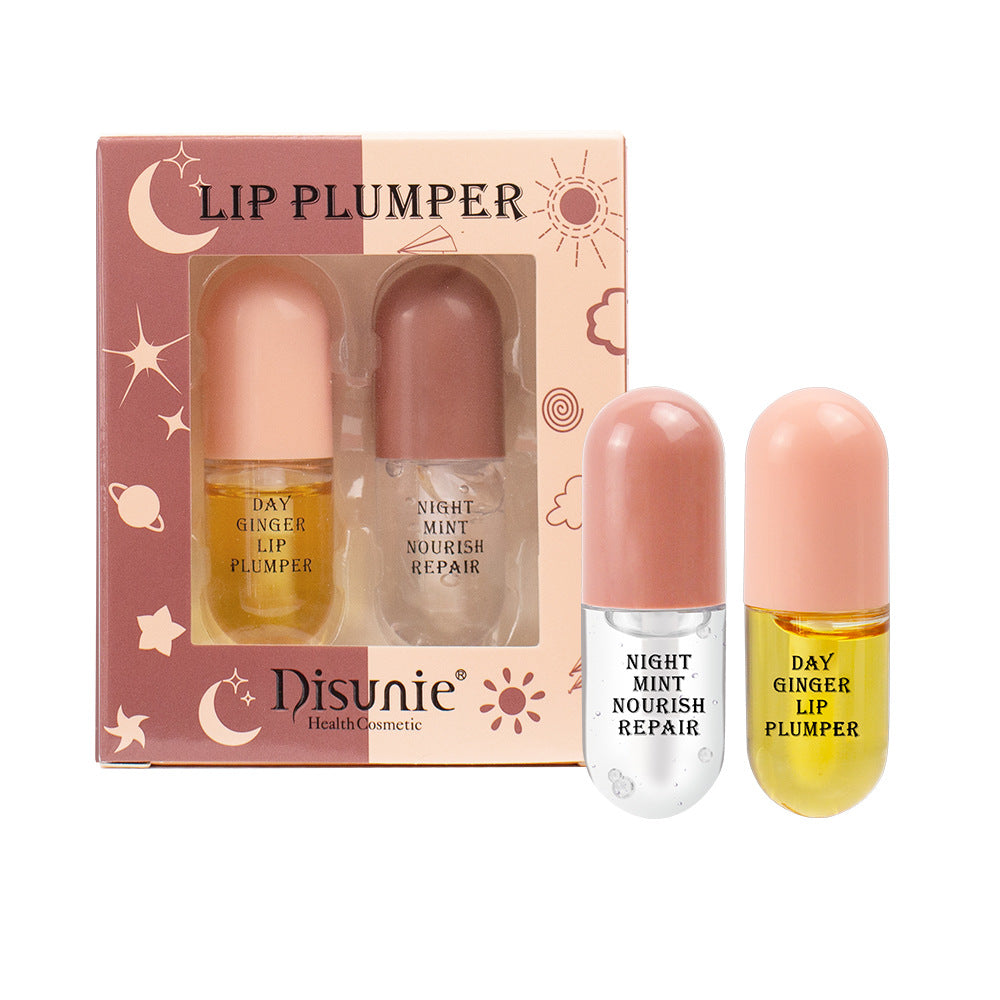 Cross Border Disunie Ginger Mint Lip Oil Plump Moisturizing