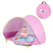 Baby Strand Zelt Kinder Outdoor Camping Einfach Falten Wasserdicht Up Sonne Markise Zelt UV-Schutz