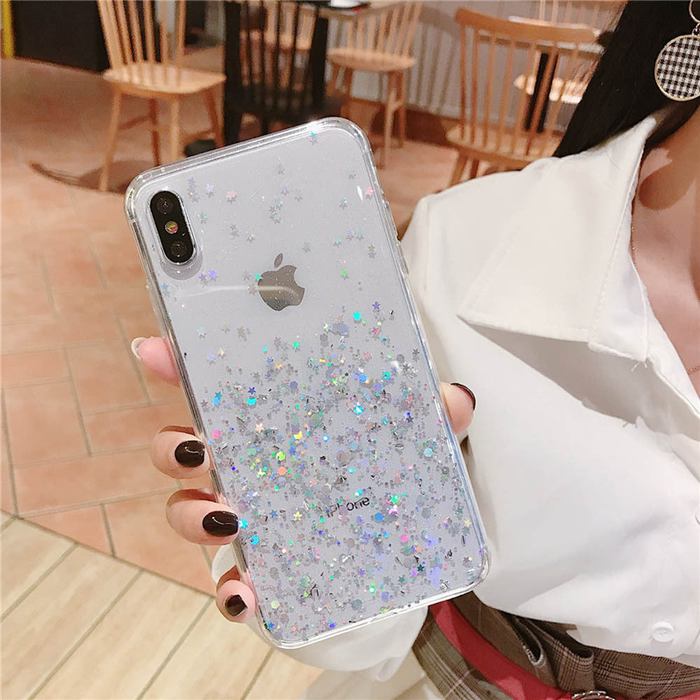 Epoxy glitter phone case