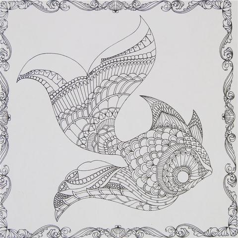 Lost Ocean Coloring Book