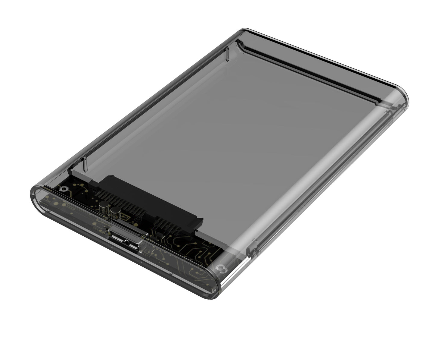 Transparent HDD External Enclosure