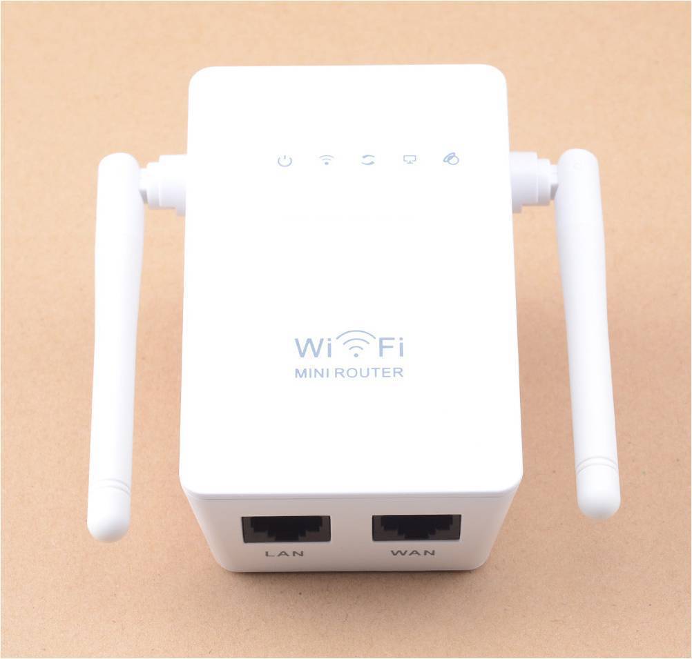 Dual Antenne Dual Netzwerk Port WIFI Repeater Verstäker