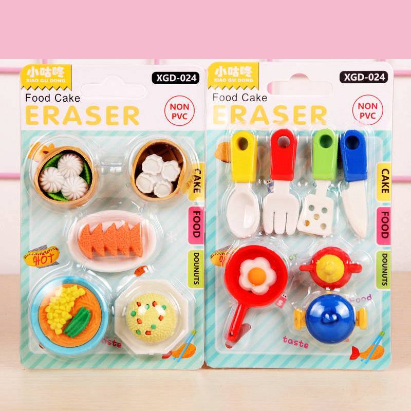 mini eraser set