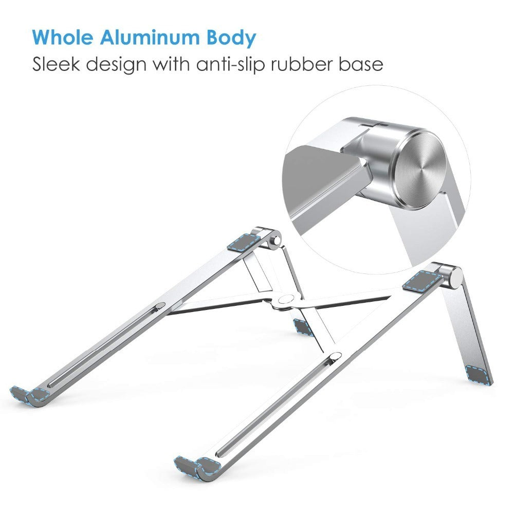 Aluminum notebook stand