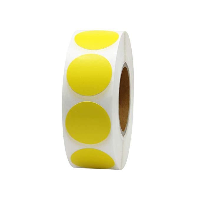 Color Code Dot Label Stickers 500 pcs/roll