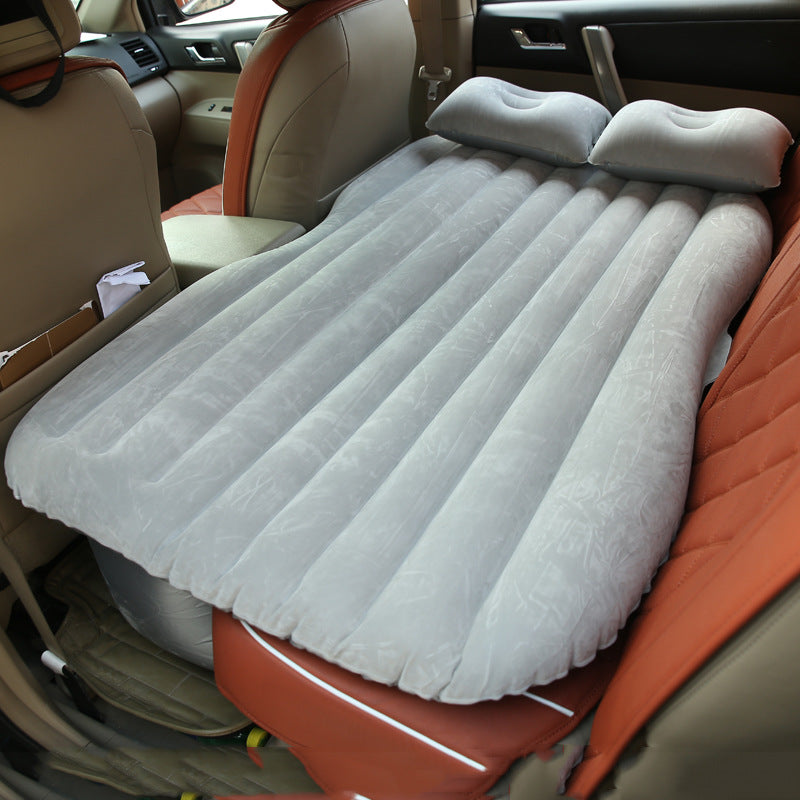 Inflatable bed for the car