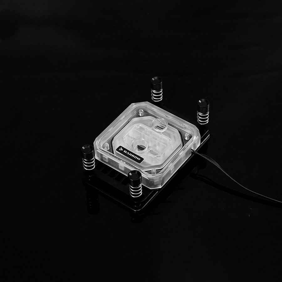 CPU water cooling head with micro water channel type Jet