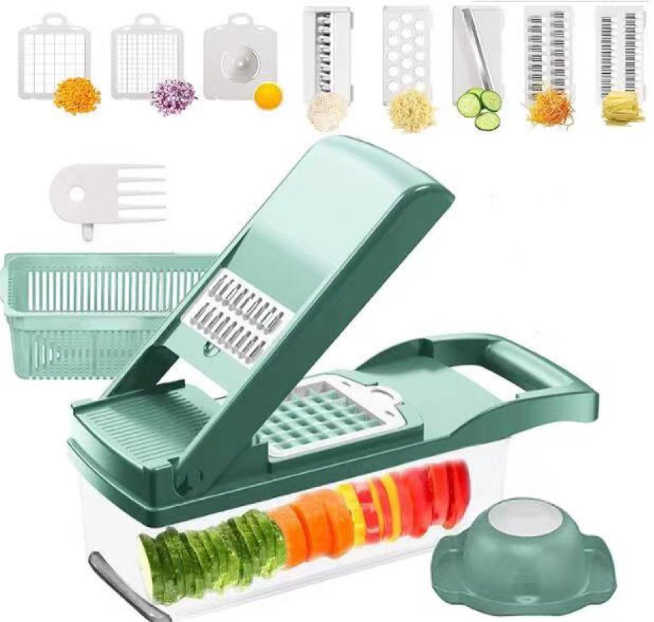 Manual Vegetable Cutter 12 In 1 Kitchen Appliance Food Cutter