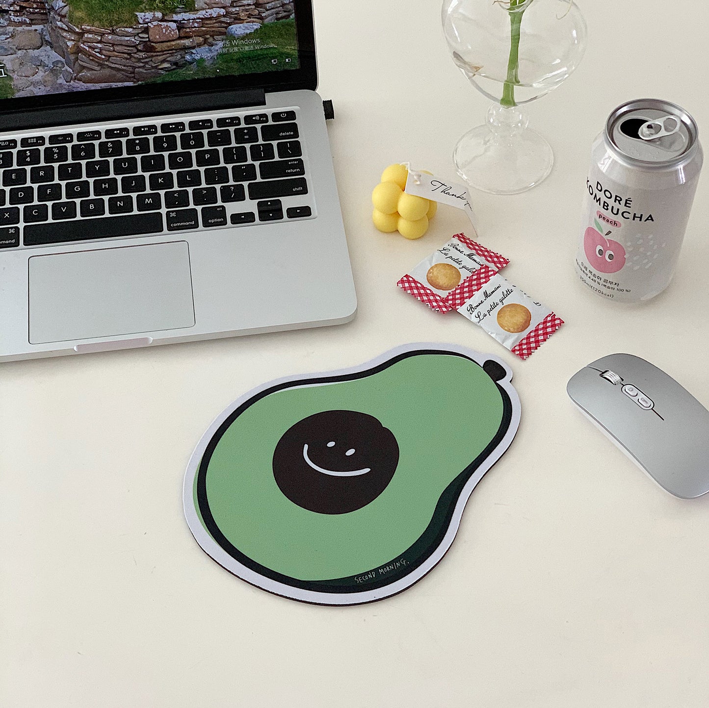 Web Celebrity Korean Designer Heart Mouse Pad