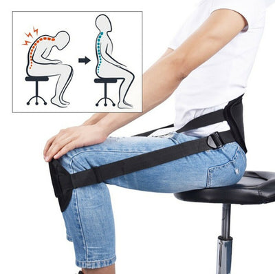 Portable Back Support Belt Cushion for Better Sitting Posture Perfect Back Waist Corrector Orthosis Protector for Lower Back