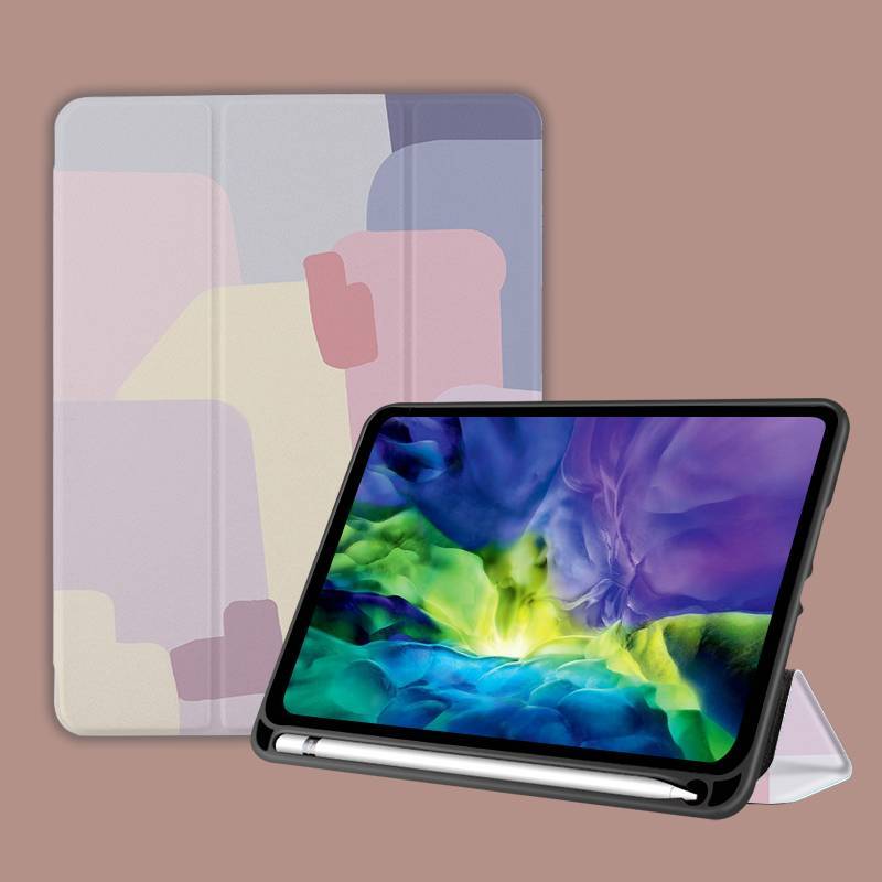 Tri-fold silicone case