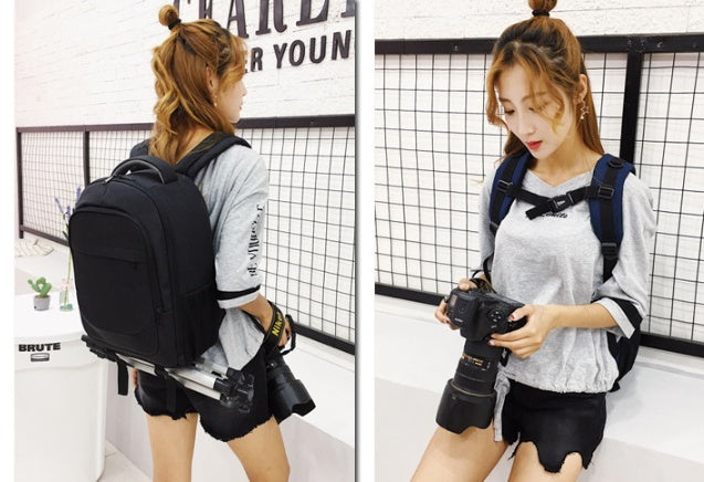 Waterproof Camera and Laptop Backpack 