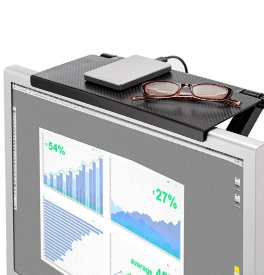 Adjustable Screen Top Shelf