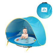 Baby Strand Zelt Kinder Outdoor Camping Einfach Falten Wasserdicht Up Sonne Markise Zelt UV-Schutz