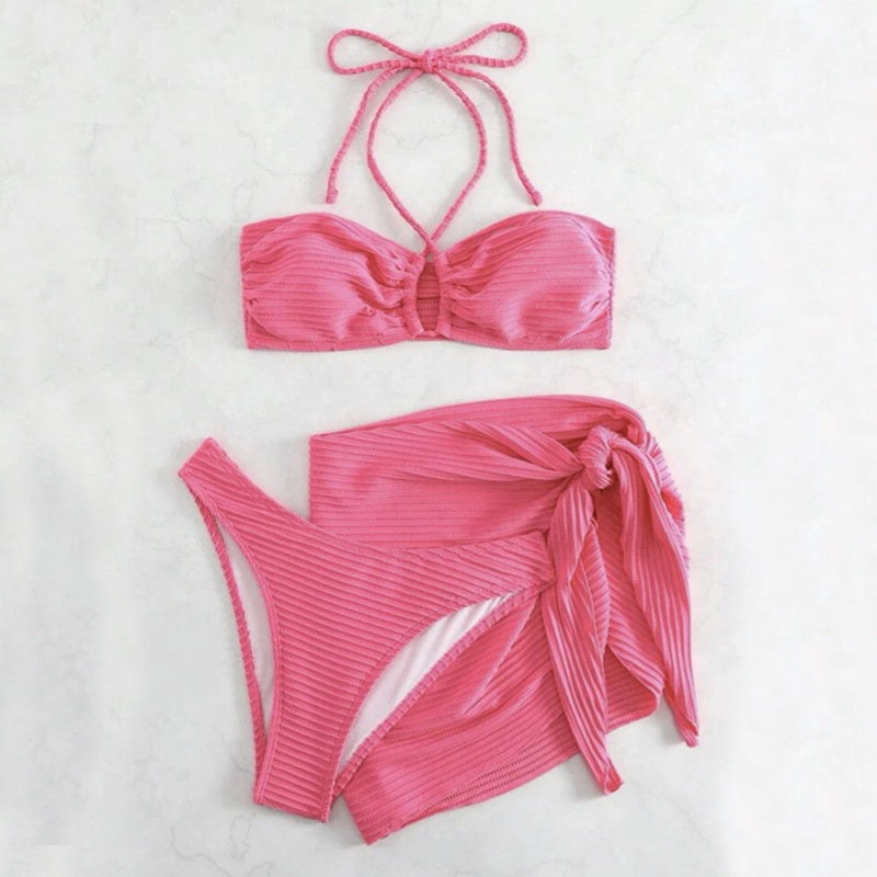 Sexy Summer Beach Bikini 3-Piece Set