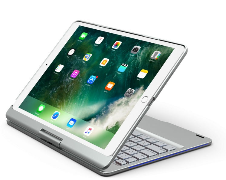 iPad Universal 360 Grad rotierend mit atmendem Licht Bluetooth-Tastatur