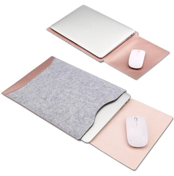 Minimalistischen Laptop Hülse mit Mousepad