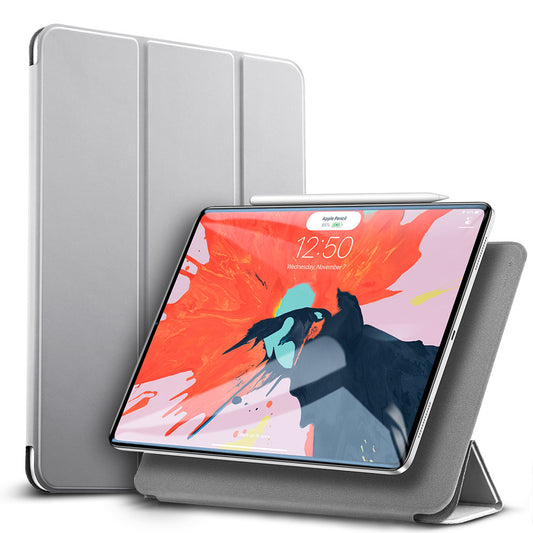 Compatible with Apple, Cover Trifold Stand Rubberized Cover for iPad