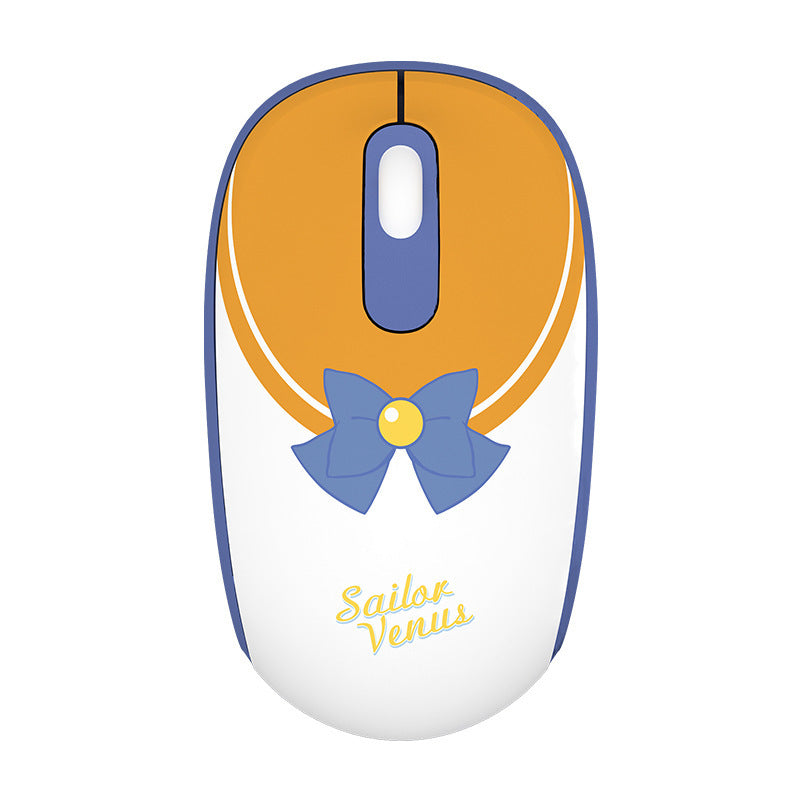 Sailor Moon wireless mouse pink