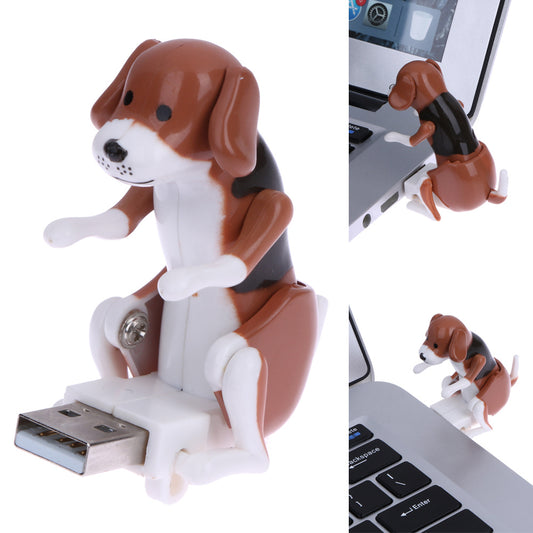 Portable Mini Office Worker Cartoon USB Toy