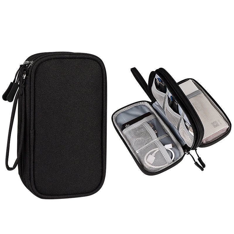 Fashion New Waterproof Data Cable Portable Power Bank Storage Bag