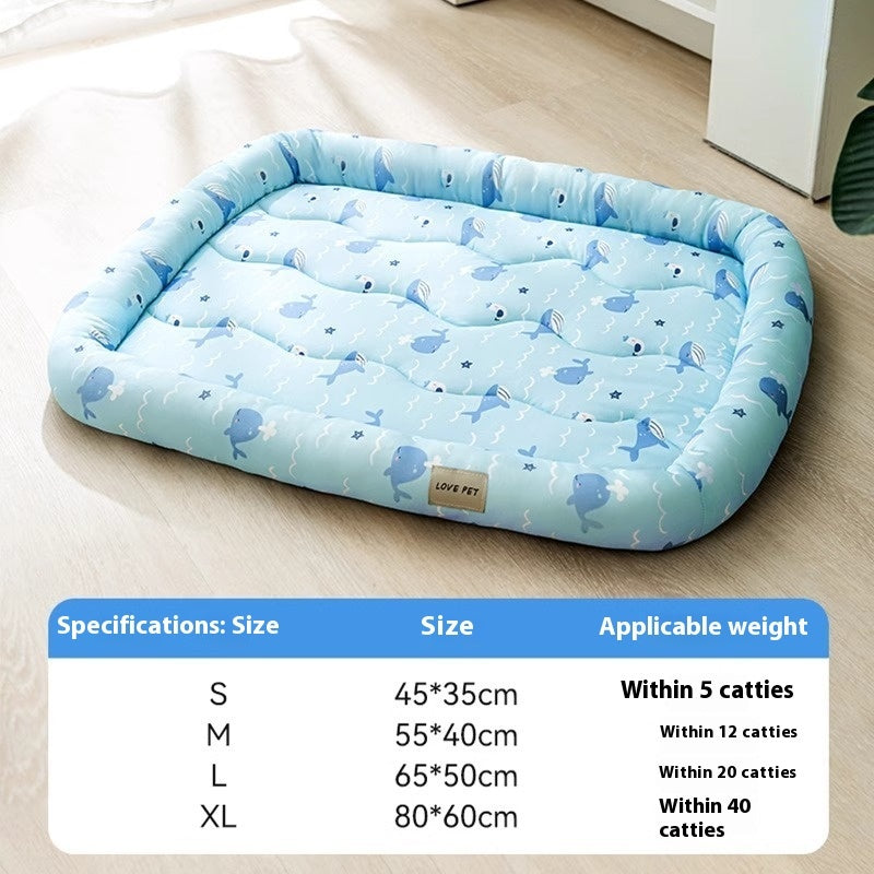 Breathable pet bed for dogs cool