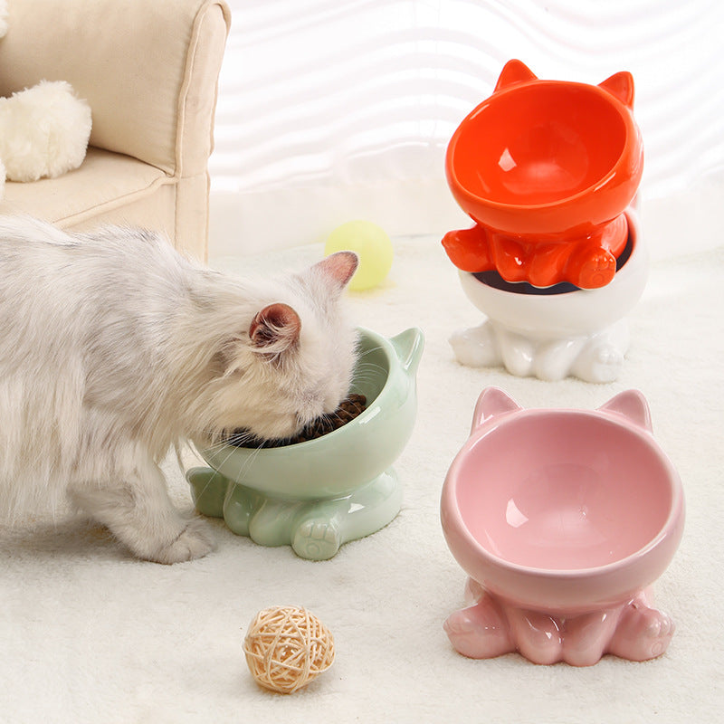 ceramic bowl for cats