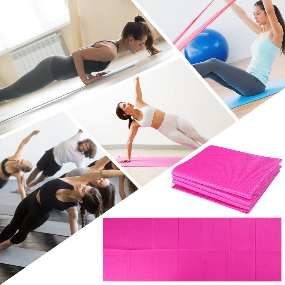 Anti-Rutsch-Matte Yoga Klappbar Gymnastik Matte Pilates