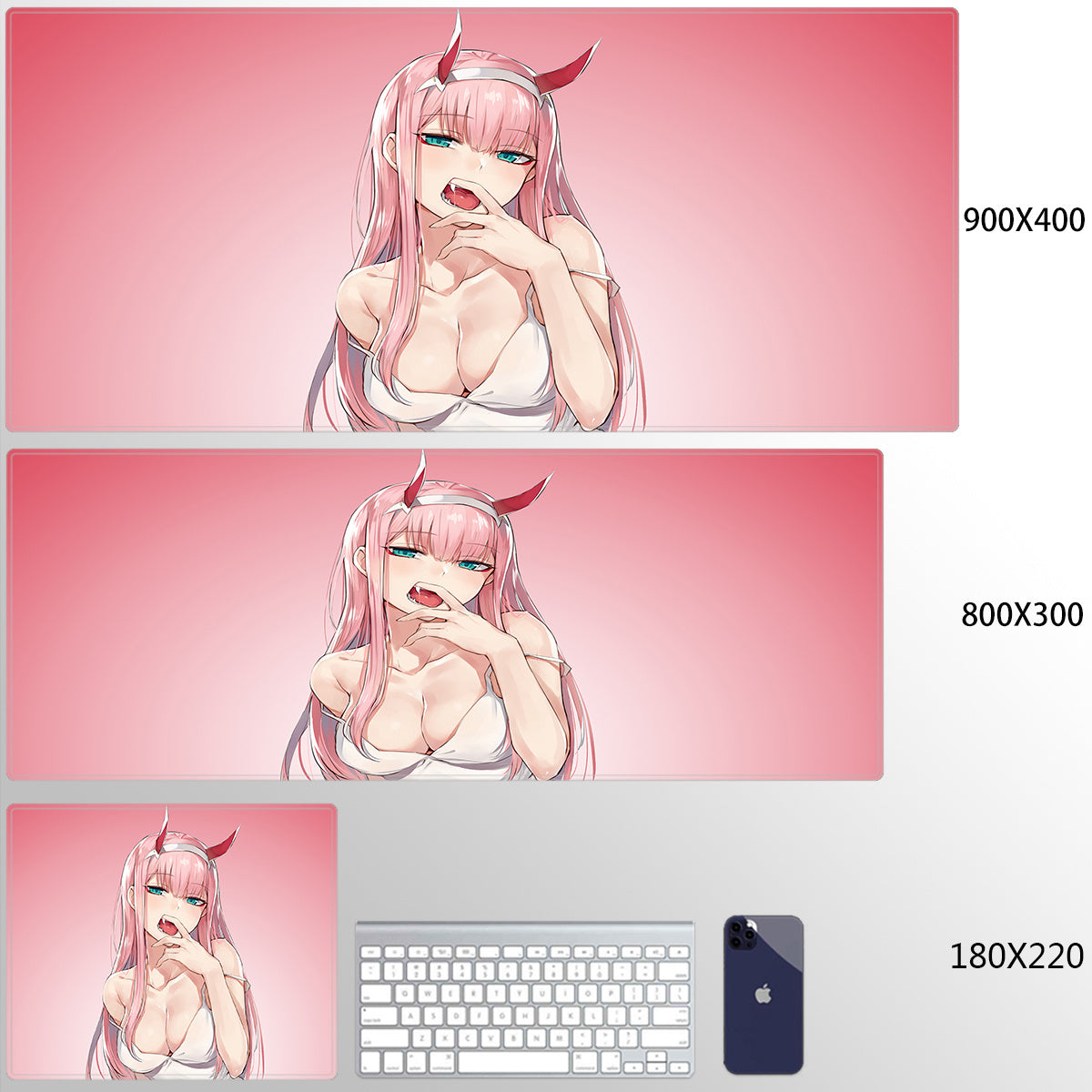 Darling Anime keyboard mat