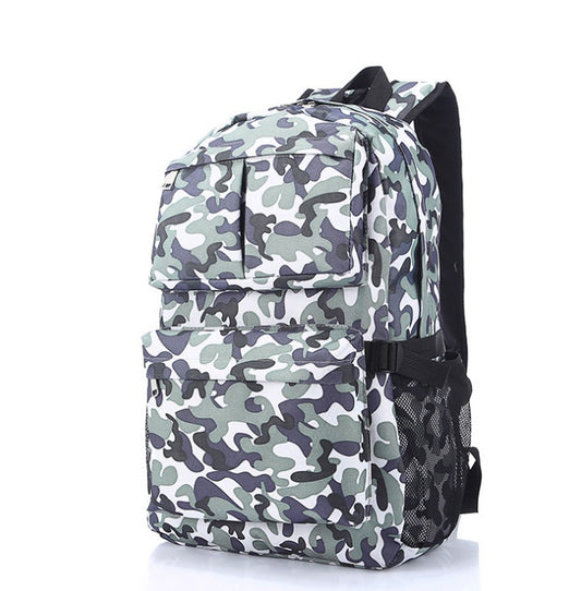 Camouflage stylish backpack