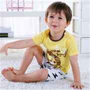 Cartoon Kleidung Baby Jungen Kleidung T-shirt Baby Mädchen Casual Kleidung Sets