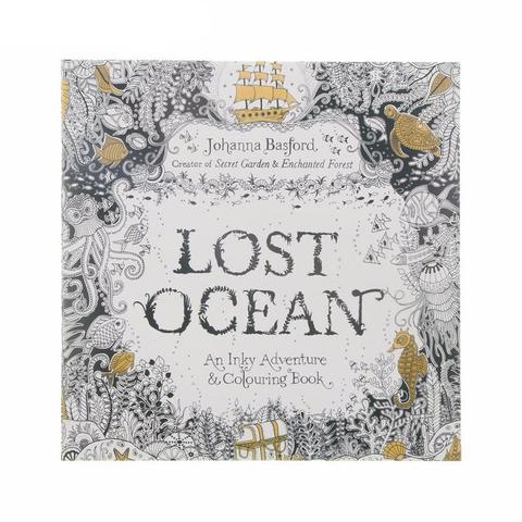 Lost Ocean Coloring Book