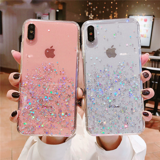 Epoxy glitter phone case