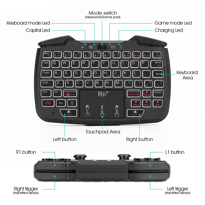 wireless mini keyboard