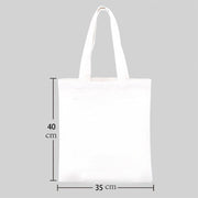 Kreative Ein-Schulter-Canvas-Tasche mit Pilz-Print