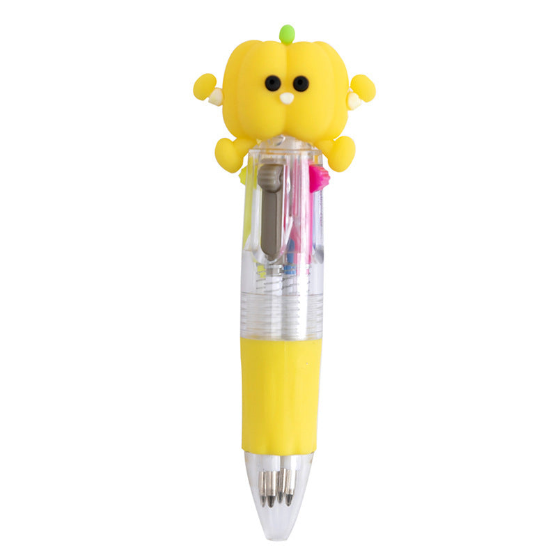 Cute Cartoon Cute Object Four-color Press Color Ballpoint Pen