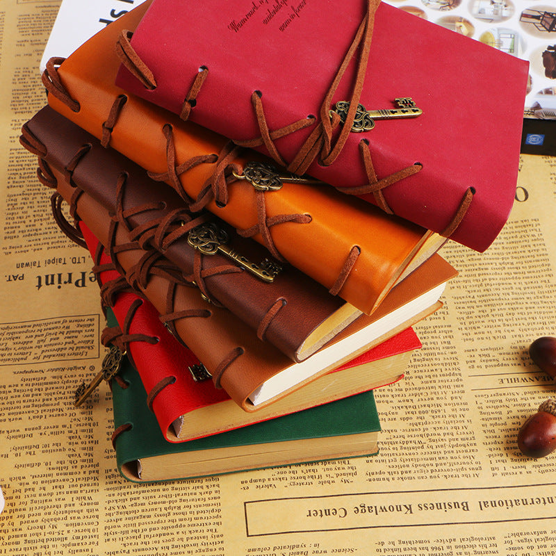 Creative Retro Bound Faux Leather Diary