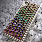 Attack Shark K75RGB Kabellose mechanische Bluetooth-Tastatur mit transparenter Dichtung und Hot-Plug-Funktion