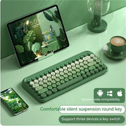 Drei-Modus Bluetooth Tastatur und Maus Set Wireless Brain Laptop