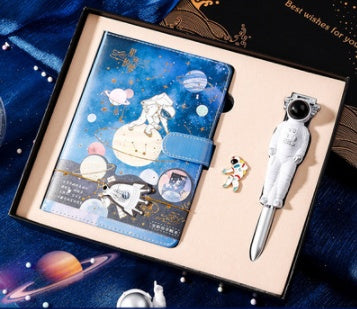 Galaxy Dream Malvorlagen Notizbuch Niedlicher Cartoon Astronaut