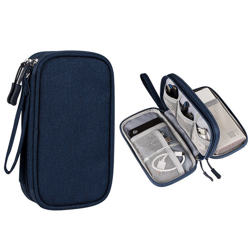 Fashion New Waterproof Data Cable Portable Power Bank Storage Bag