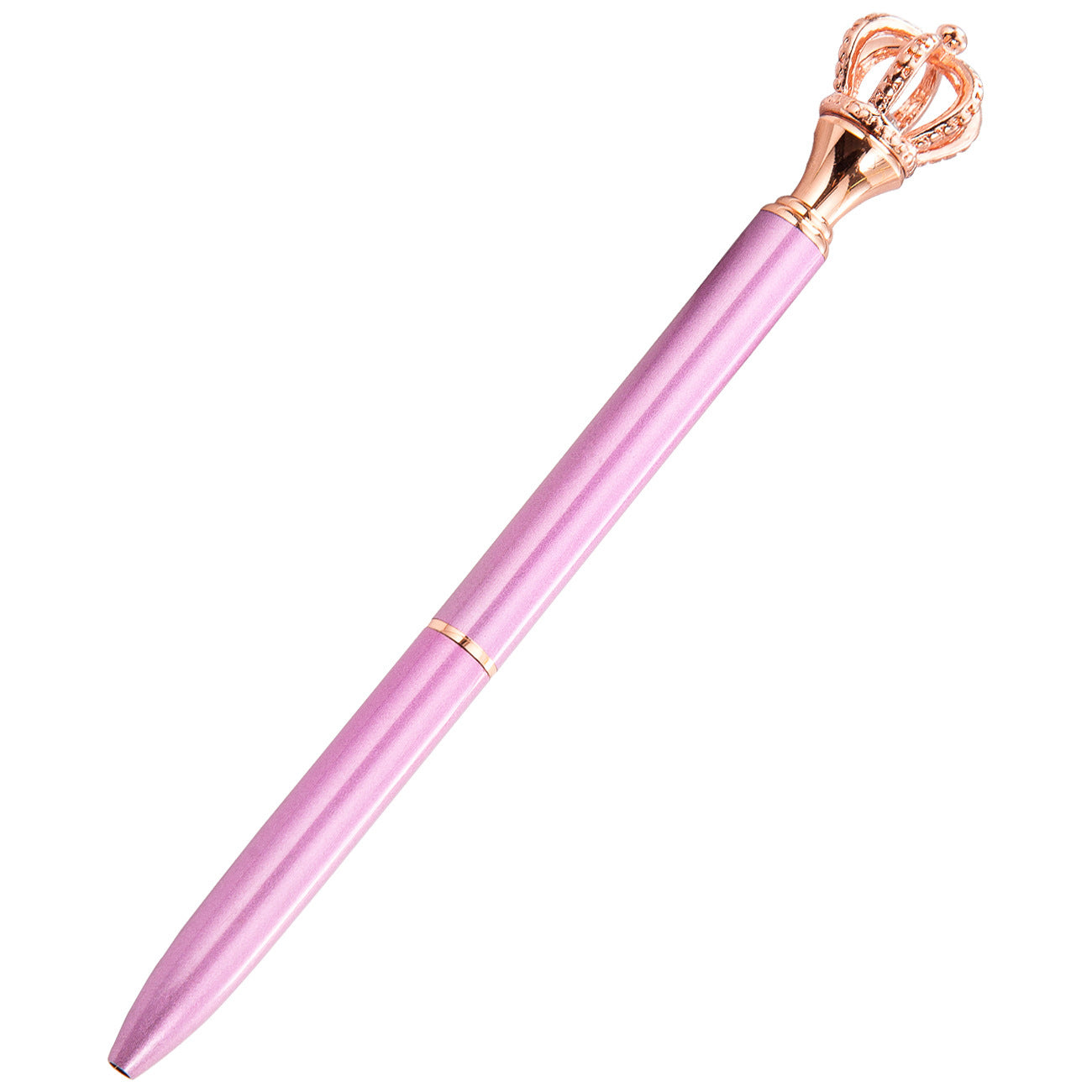 Crown Band Diamond Metal Ballpoint Pen Scepter