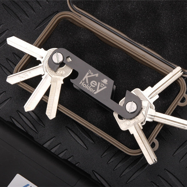 Outdoor Stainless Steel Key Storage Box Multifunctional Portable Key Holder Bottle Opener